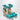Castañer Castañer Bailey aquamarine espadrilles