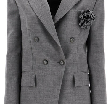 Giuseppe Di Morabito double-breasted wool stretch blazer