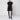 Moschino Moschino Black mini dress with pleats