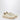 Ferragamo Ferragamo Mascarpone-colored leather sneakers