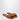 Ferragamo Ferragamo Gancini slide in cognac leather