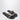 Ferragamo Ferragamo Mini Bow flip-flop black and powdery  / narrow fit