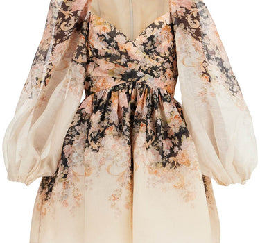 Zimmermann floral mini dress illustr