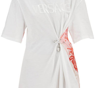 Versace "baroque sea safety pin t