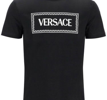 Versace embroidered logo t-shirt