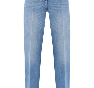 Versace boyfriend jeans with tailored crease