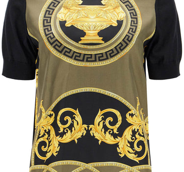 Versace knitted t-shirt 'the cup of the