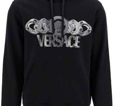 Versace 'hooded sweatshirt with medusa