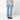 Mother Mother Light blue The Spinner Zip Sneak jeans