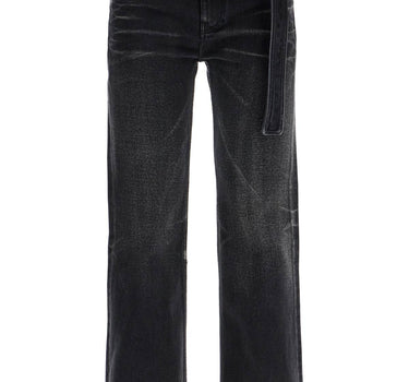 Y Project bootcut jeans with criss-cross