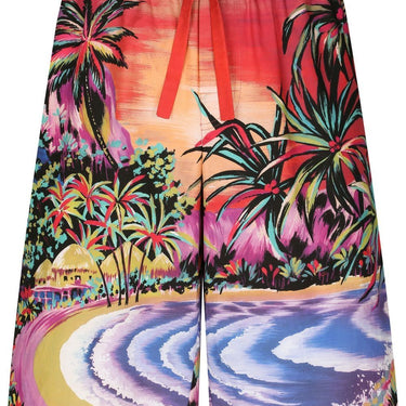Dolce & Gabbana graphic-print bermuda shorts