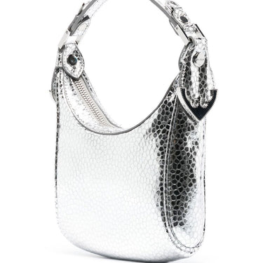 By Far Pre Cosmo metallic top-handle bag