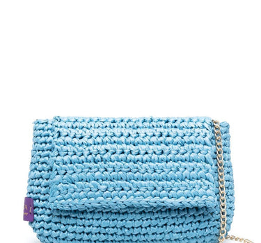 Chica straw shoulder bag