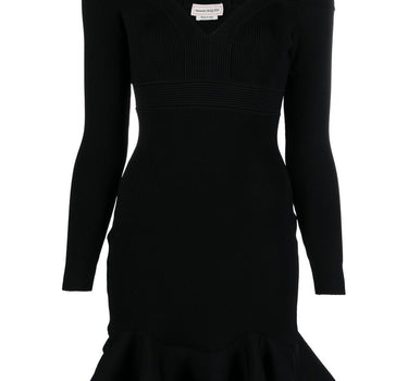 Alexander McQueen Dresses Black