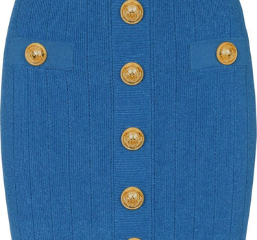 Balmain Skirts Blue