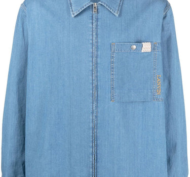 Lanvin Shirts Clear Blue