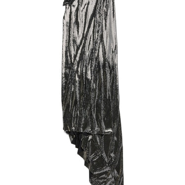Balenciaga Metallic Effect Midi Dress
