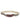 Exquisite J Striped raffia belt