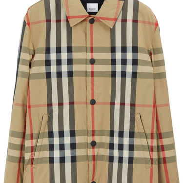 Burberry Checked shirt jacket