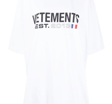 Vetements T-shirts and Polos White