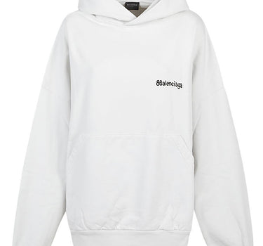 Balenciaga Bb corp cotton hoodie