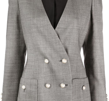 Alessandra Rich Jackets Grey