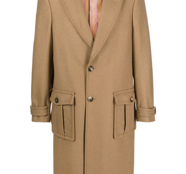 Etro Coats Beige