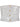 Ganni Silver Foil Denim Corsage