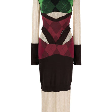 MARINE SERRE Dresses Green