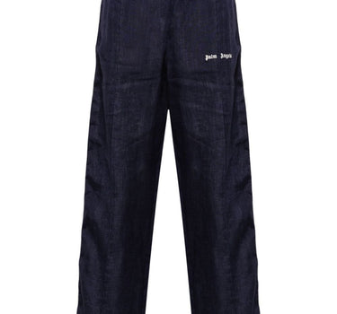 Palm Angels Trousers Blue