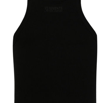 Vetements Top Black