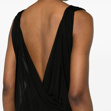 Saint Laurent V-necked mini dress