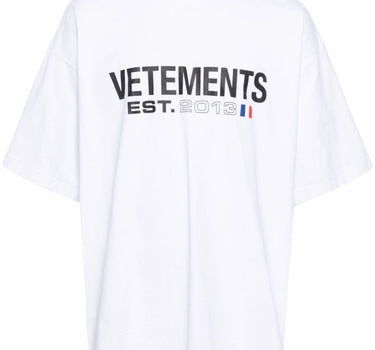 Vetements T-shirts and Polos White