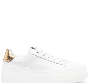 Baskets Ferragamo blanches