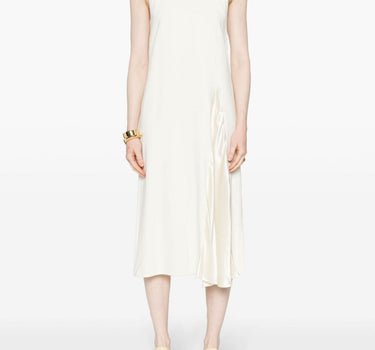 Erika Cavallini Robes Semi-Couture Blanc