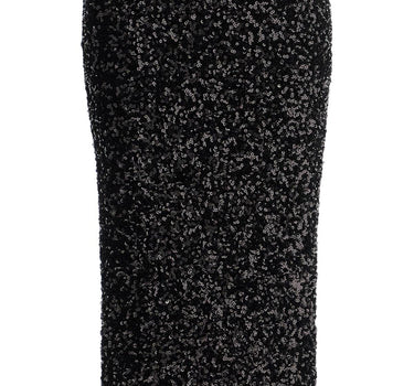 Rotate midi sequin skirt in