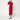 Victoria Beckham Victoria Beckham Fuchsia pink midi dress with gathered waist