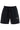 Fear Of God ESSENTIALS high-waisted black cotton fleece shorts