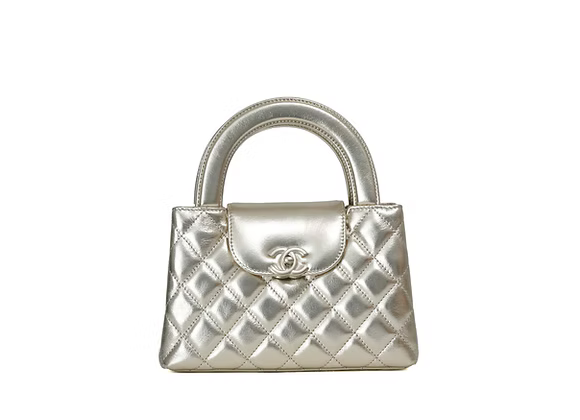 Chanel Kelly Nano Bag – Silver Hardware Lambskin
