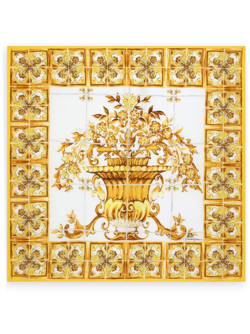 Foulards Dolce &amp; Gabbana Jaune