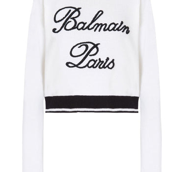 Balmain Sweaters White