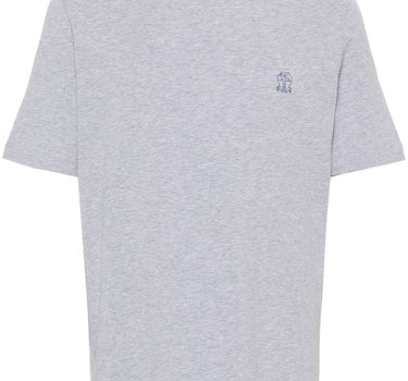 Brunello Cucinelli T-shirts et Polos Gris