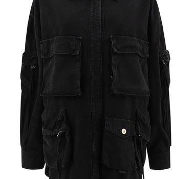 The Attico Coats Black