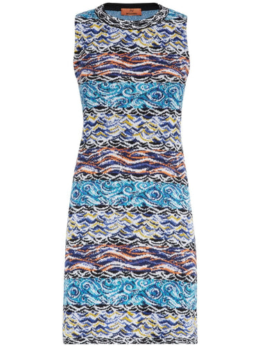 Robes Missoni Bleu Clair