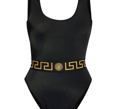 Versace Medusa scoop-neck swimsuit