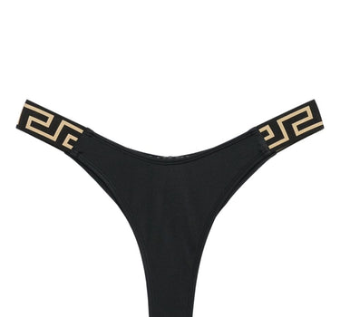 Versace Bikini bottoms with Greca detail