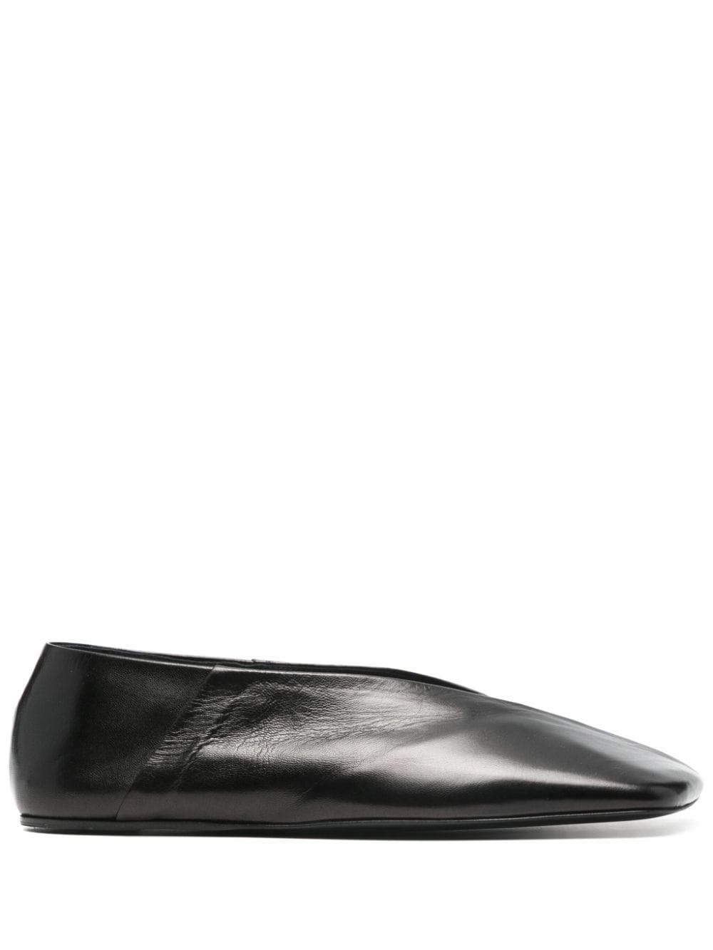 Chaussures plates Jil Sander Noir