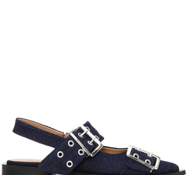 GANNI Flat shoes Blue