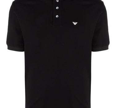 Emporio Armani logo detail polo shirt