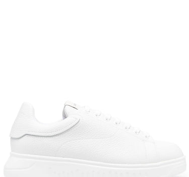 Emporio Armani leather low top sneakers